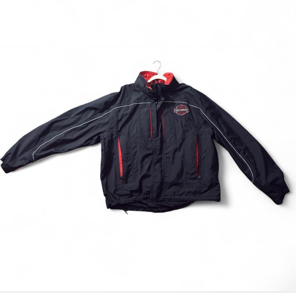 Harley Davidson windbreaker Jacket vintage