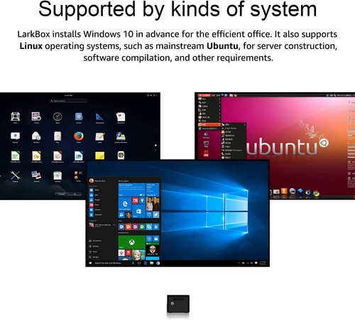 CHUWI LarkBox Pro Mini PC Windows 10 Desktop Computer Intel Celeron J4125 6+128g - Picture 3 of 10