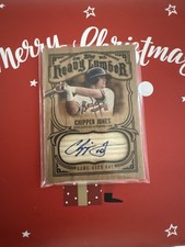 2026 Topps Series 1 #HLAR-CJ Heavy Lumber Chipper Jones AUTO Bat Relic