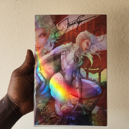 White Widow #7 Wickelfolie Variante Cover Jamie Tyndall UNGELESEN HOCHWERTIG