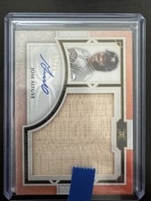 2025 Topps Definitive Jose Altuve Jumbo Bat Auto Orange /25 Astros Color Match