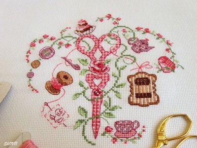 !!! KOSTENLOSER DOWNLOAD!!! Emblem Nadelfrau Kreuzstich Muster Stickerei Sampler