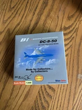 Star Jets Branniff DC-8 Diecast 1:500- Blue