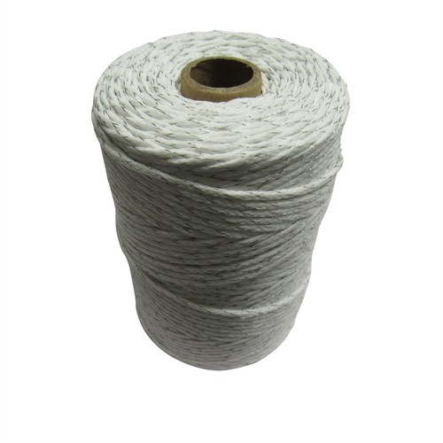 Electric Fence Rope Poly Fencing 3MM x 500M (Electrified Polyrope Horse White) - Picture 1 of 11