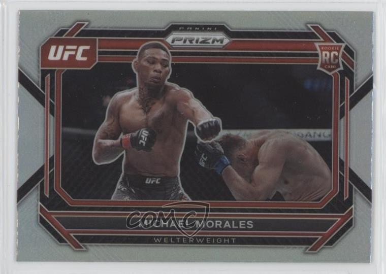 2023 Panini Prizm UFC Silver Prizm Michael Morales #97 5y7