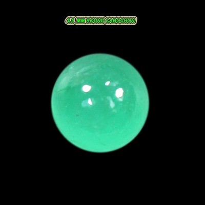 Amazing Exact 4.5 MM Round_100 % Natural Colombian Emerald_Loose Gemstone