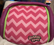 Bubble Bum Inflatable Booster Seat Chevron Pattern 