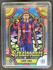 2023-24 Topps Chrome Merlin UEFA Lamine Yamal Renaissance RC #R-9 Barcelona