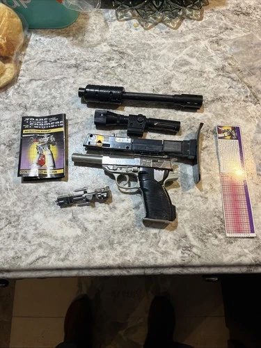 Vintage Transformers G1 Megatron Complete With Instructions And Stat Card