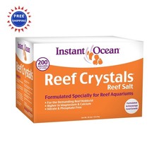 Reef Crystals Salt For 200 Gallons Instant Ocean Enriched Formulation Aquariums