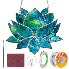 Unfinished Pre Cut Stained Glass for Adult Made Easy Stained Glass Craft with So