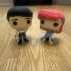 Funko Pop! OOB Lot Of 2 The little mermaid Disney Eric Ariel 564 565