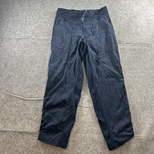 Lululemon Dance Studio Pants 6 Mid-Rise Cropped 25" True Navy Athletic