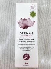 Derma-E Sun Essentials Sun Protection Mineral Powder Spf 30 Unisex 0.16 Oz