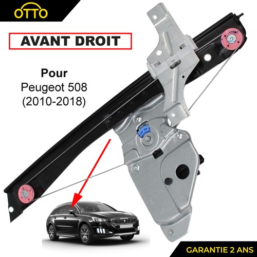 Power Window Regulator Front Right Passenger Nipple for 508 SW - 9806086880