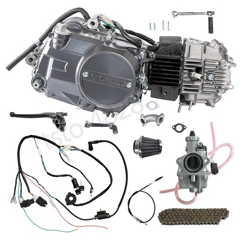 125cc Lifan Engine Motor Kit For Dirt Trail Bike CRF50 CRF70 CRF110 CT70 CT110 - Picture 2 of 18