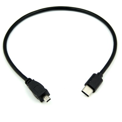 Nikon Camera UC-E6 Port to USB Type C Male to 8 Pin Cable Lead