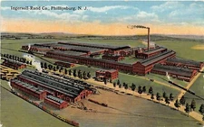 J9/ Phillipsburg New Jersey Postcard c1910 Ingersoll-Rand Company 160
