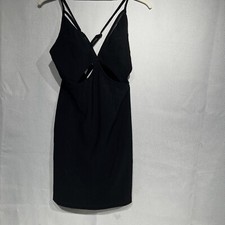 Rumor Boutique Sexy Women Backless Strappy Mini Slip Dress Evening Party $138