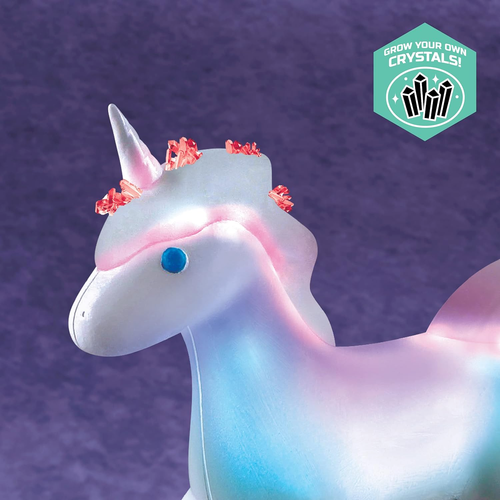 new Discovery Mindblown CRYSTAL GROW CREATURES SET Lighted Unicorn STEM Activity - Picture 4 of 8