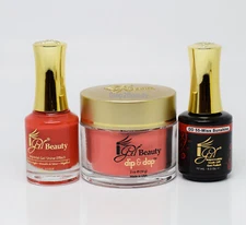 Igel Dip & Dap Matching Trio GEL + LACQUER + DIP POWDER - 55 MISS SUNSHINE