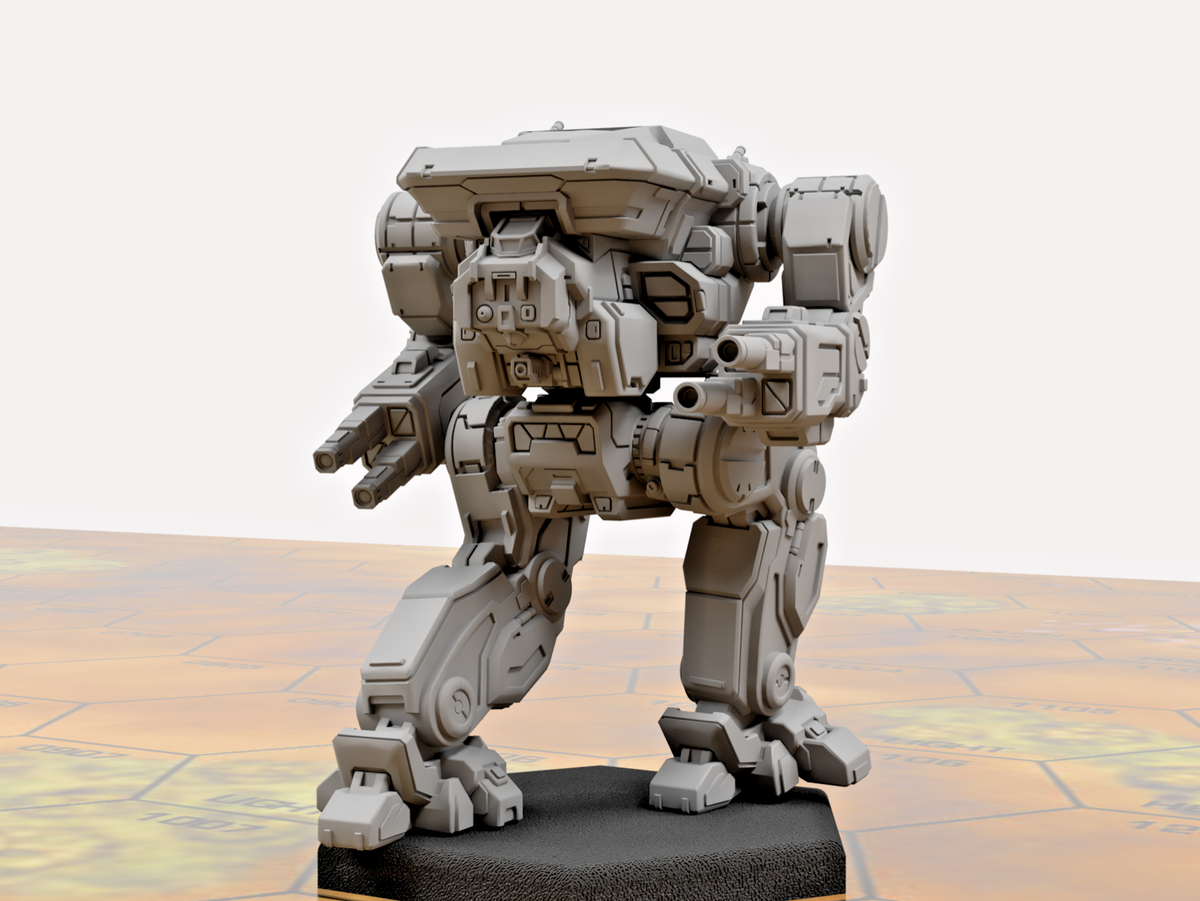 【マキチ】ALLISTICS DRILLED HAND MASAKARI Masakari (Warhawk) I - Alternate Battletech Model | eBay