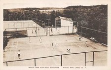 White Roe Lake New York White Roe Athletic Grounds, Albertype Co., PC U23304