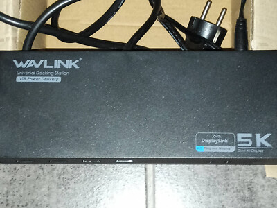 Station D'Accueil Universelle Wavlink USB 3.0 – Compatible Acer, Dell, HP, MacBook – NEUF