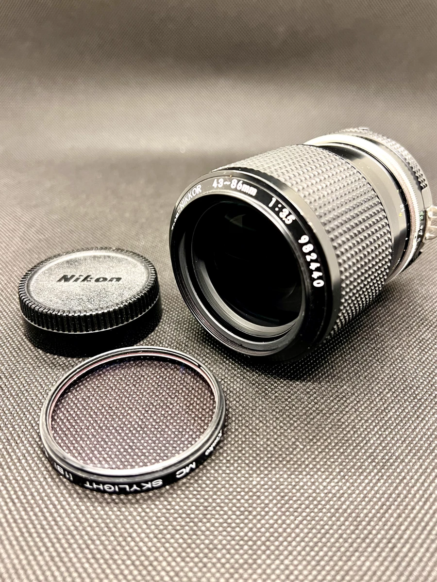 Nikon f/3.5 Camera Lenses 43-86mm Focal for sale | eBay