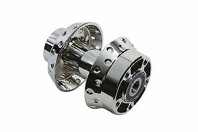 Chrome Front Wheel Hub 3/4 Bearings for Harley Davidson by V