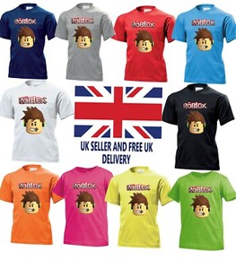 Roblox Characters Kids Online Cartoon Boys Girls Birthday Gift Top - free shirts on roblox for girls