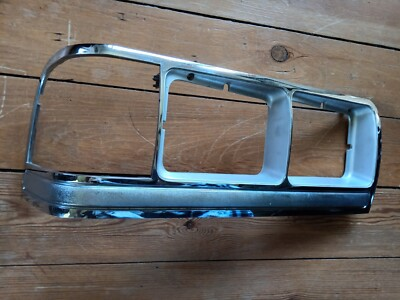 #ad 1988 1989 1990 1991 Mercury Grand Marquis Right Head Light Bezel Chrome Nice. $124.99