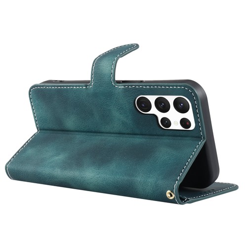 Flip Leather Phone Case for Samsung S25 Ultra S24 Plus S23 Magnetic Wallet Cover - 第 11/18 張圖片