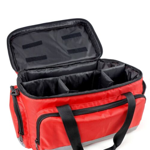 First Aid Backpack Large Capacity Medical Suitcase Empty Emergency Rescue Bag - Picture 3 of 10