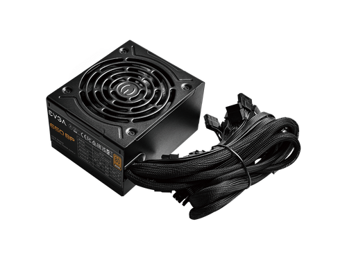 EVGA 650 BP, 80+ BRONZE 650W, 3 Year Warranty, Compact 120mm Size, Power Supply - Afbeelding 2 van 7