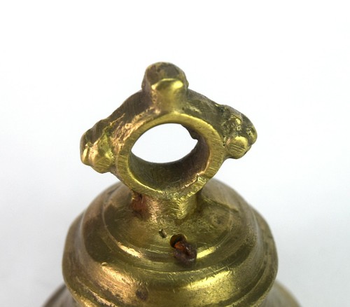 Old Antique Brass Handcrafted Solid Ritual Bell Nice Halloween gifts. G70-277 - Picture 5 of 9