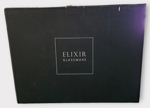Set Elisir di 4 bicchieri da vino grandi soffiati a mano cristallo premium - 22 once, trasparente - Foto 5 di 6