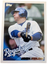 2010 Topps Baseball Card #387 Josh Fields Kansas City Royals (A7