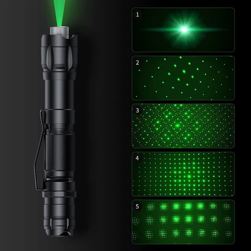 Puntero láser verde 6000 millas estrella haz visible luz lápiz Lazer recargable EE. UU. - Imagen 4 de 15
