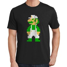 Luigi T-Shirt Big Video Game 90's Mario Vintage 8-Bit Men 79