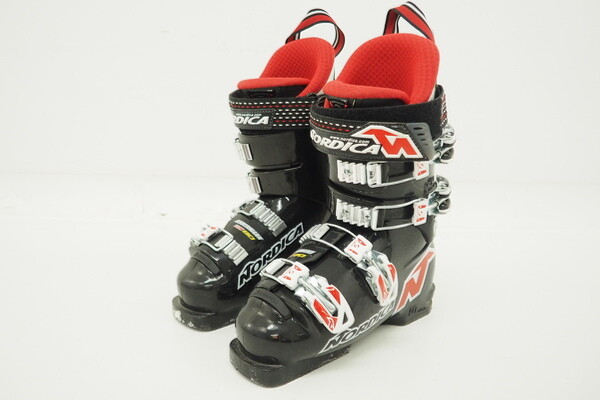 Nordica Kid's Dobermann Team 80 Ski Boots Black/Red