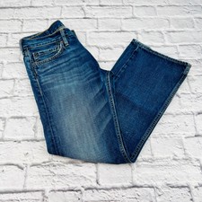Hollister Hermosa Low Rise Boot Jeans Men's 28/30 Blue Medium Wash Denim