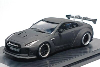 その他 LB WORKS Nissan GT-R (R35) Matte Black NISSAN GT-R (R35) LB - matte black - MyModelCollect 1:64 | eBay UK