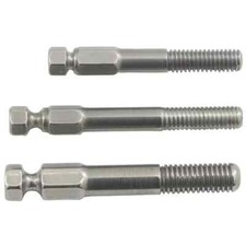 Harp Bridge Pins  Threaded Steel Bridge Pins