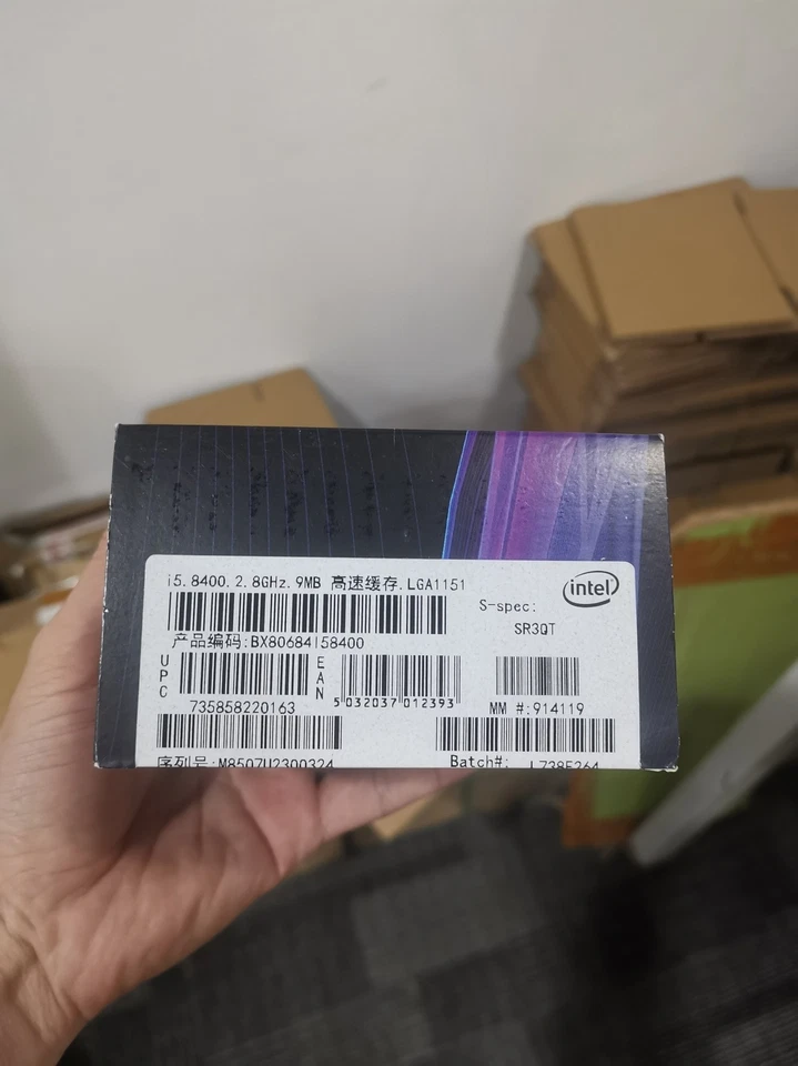 Intel Core i5-8400 2.8 GHz 8 GT/s LGA 1151 Desktop CPU Processor SR3QT IN BOX - Image 3 of 4