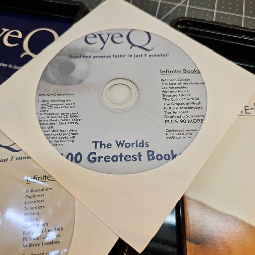 EYE Q INFINITE MIND BRAIN ENHANCEMENT TECHNOLOGY READ PROCESS FASTER - Afbeelding 7 van 16