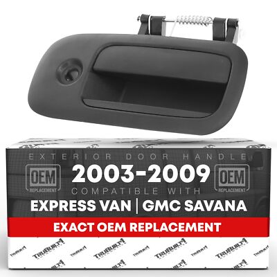 Exterior Door Handle, Right Sliding Door for Chevrolet Express; GMC Savana - ...