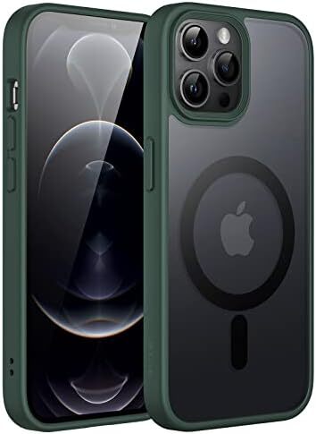 Magnetic Case for iPhone 12 Pro Max 6.7-Inch Compatible with MagSafe, Translucen