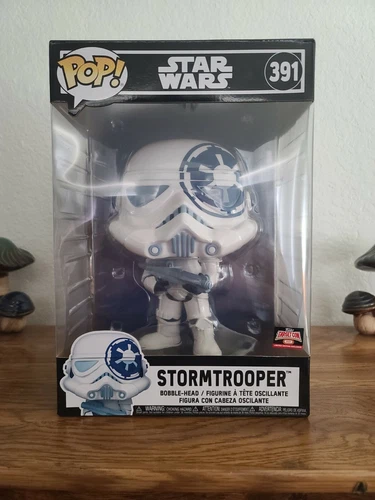 Funko Pop Star Wars Art Series Blue 10" Stormtrooper #391 Target Exclusive *NEW*
