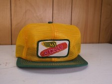 Vintage DEKALB Seeds All Mesh Snap Back Hat Trucker Cap K-Brand USA Made Farmer